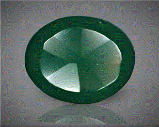 Natural Chalcedony (Onyx) Certified 5.1 CRT ( 804 )